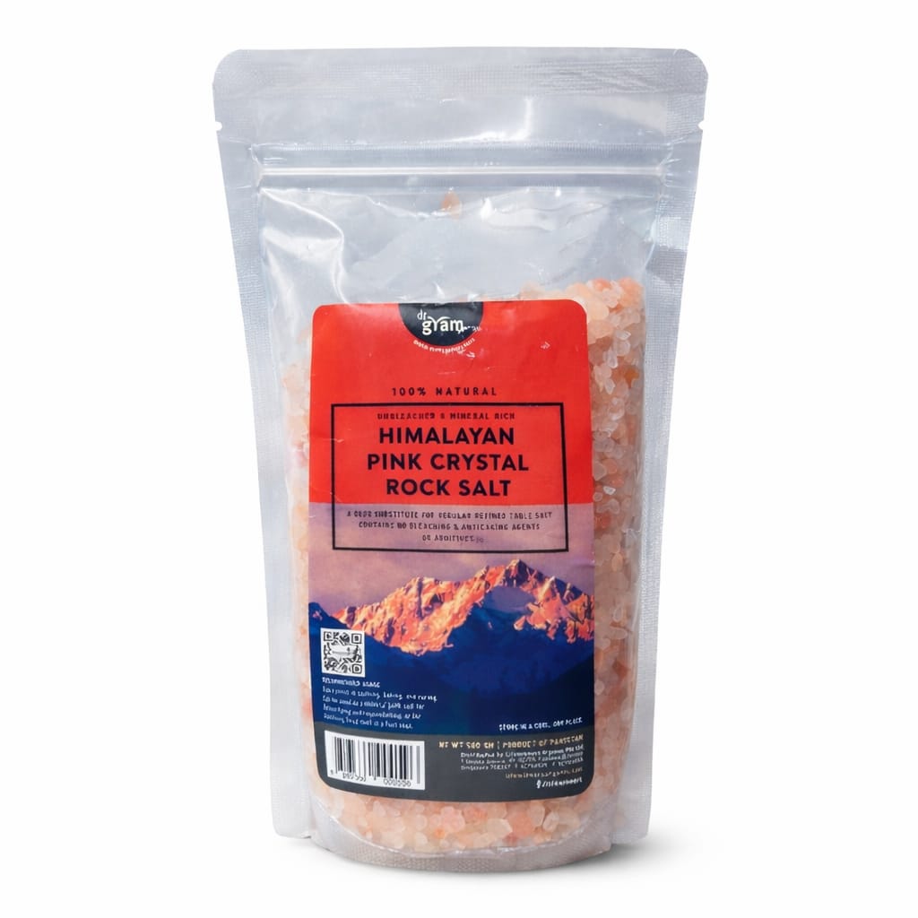 Himalayan pink crystal rock salt