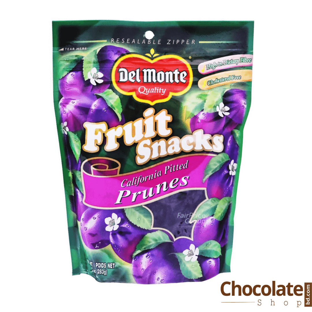 Del Monte Fruit Snacks California Pitted Prunes