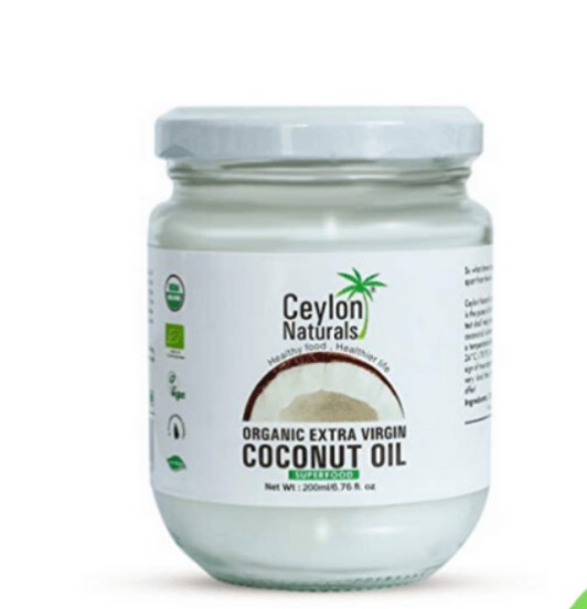 Ceylon Naturals Organic Extra Virgin Coconut Oil 200ml